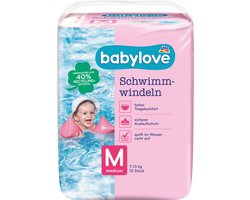 babylove Zwemluiers maat M, 7-13 kg, 12 st