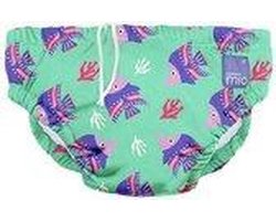 Bambino Mio Wasbare Zwemluier Electro Fish Groen - < 6 maanden