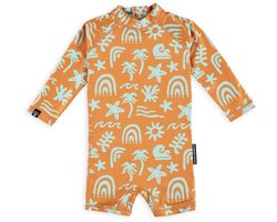 Beach & Bandits - UV Babypakje - Tropical Vibes Blue - Maat XS