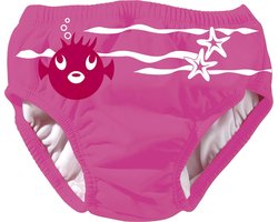 BECO-SEALIFE® herbruikbare zwemluier - Zwembroekje Roze effen - Maat S