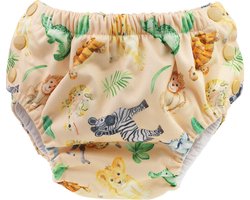 Blümchen - wasbare zwemluier - Africa - Maat L (10-13 kg) - Zero waste - herbruikbaar