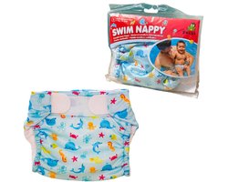 FREDS - Wasbare zwemluier - Blauw 4–9 kg (