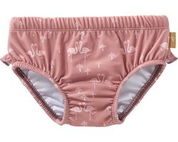 Fresk UV Zwembroek - 62/68 - Ruimte voor Zwemluier - UV-bescherming UPF 50 - Dubbel Gevoerde Zwemkleding - Rekbaar Bikinibroekje - Aansluitende Pasvorm - Bikini voor Meisjes - Roze - Flamingo