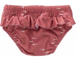 Fresk UV Zwembroek Meisjes - 86/92 - Ruimte voor Zwemluier - UPF 50 - Dubbel Gevoerde Zwemkleding - Rekbaar Zwembroekje - Aansluitende Pasvorm - Ocean amber