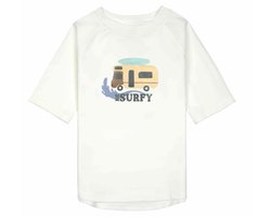 Lässig Splash & Fun Rashguard Zwemshirt met korte mouw met UV-bescherming - Camper sea salt, 13-18 maanden, maat 86