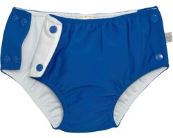 Lässig Splash & Fun Zwembroekje met luier en drukknopen blue, 07-12 maanden Maat 74/80