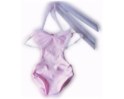 Maat 68 Monokini badpak roze Dierenprint panterprint badkleding baby en kind zwemkleding zwempak