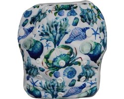 NIEUW!! Wasbare Zwemluier Klein Deep Blue Sea