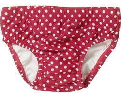 Playshoes UV herbruikbare Zwemluier Kinderen Dots - Rood - Maat 86/92