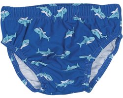 Playshoes UV herbruikbare Zwemluier Kinderen Shark - Blauw - Maat 86/92