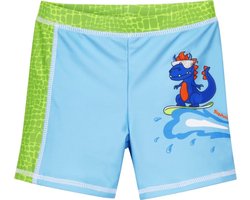 Playshoes Zwembroekje Dino Jongens Polyester Blauw Maat 74/80