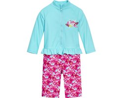 Playshoes Zwempak Flamingo Meisjes Polyamide Roze Maat 74/80