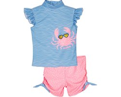 Playshoes Zwempak Krab Meisjes Polyester 2-delig Maat 86/92