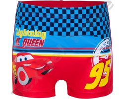 Rode zwembroek van Disney Cars maat 92-96 - 36 maanden
