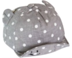 *** Schattig verstelbaar baby petje - Baby pet met oortjes - bescherming Zon - van Heble® ***