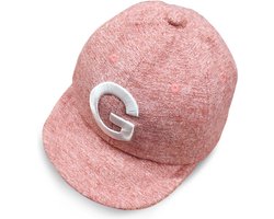 Stoere babypet roze G | 6-24 maanden