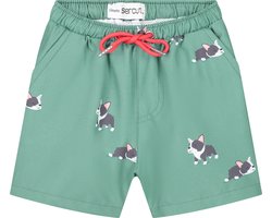 Supercute sneldrogend zwembroek Hondjes maat 74-80