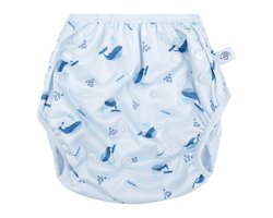 Swim Essentials | Blauwe Wasbare Zwemluier