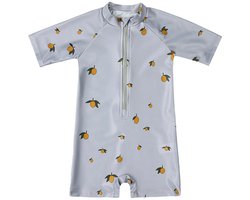 UV Zwempakje – Grey Lemons - Grijs - Print – Maat 74/80 – Baby's - Peuters - Meisjes - Jongens