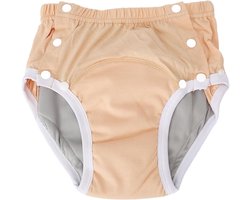 Wasbare luier voor volwassenen in maat M - Incontinentie-ondergoed van ademend katoen