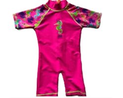 Zoggs - zwempak - zwemtshirt - 1-2 jaar - roze