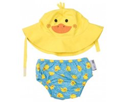 Zoocchini UV zwemluier setje Puddles the Duck 12-24 maanden