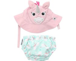 Zoocchini- zwemluier en hoed - Baby zwemkleding - Zwembroekje