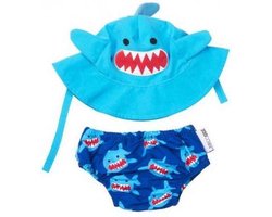 Zoocchini Zwemsetje Sherman The Shark 12-24 Maanden