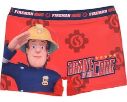 Zwembroek Brandweerman Sam maat 98