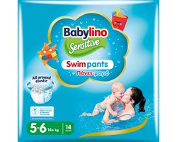 Zwemluiers Maat 5-6 (14+ kg) - 14 Stuks voor Zee & Zwembad | Lekvrij & Comfortabel