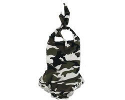 Zwempak - Tankini - Camo - 6-24 mnd - Supercute - Babyspa - Babyzwemmen
