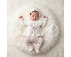 Baby newborn 5-delige kleding set meisjes - Newborn kleding set - Newborn set - Babykleding - Babyshower cadeau - Kraamcadeau