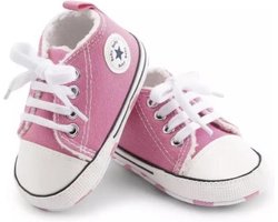 Baby Schoenen - Pasgeboren Babyschoenen - Meisjes/jongens - Eerste Baby Schoentjes 6-12 maanden - Maat 18 - Baby slofjes 12cm