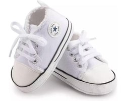 Baby Schoenen - Pasgeboren Babyschoenen - Meisjes/Jongens - Eerste Baby Schoentjes - 6-12 maanden - Maat 18 - Baby slofjes 12cm