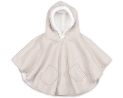 BEMINI Reisponcho - 9-36m - Pady tetra jersey + teddy - Sand