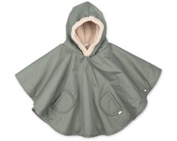 BEMINI Reisponcho - 9-36m - Waterproof + teddy - Green