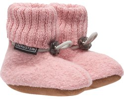 Bergstein Cozy Baby - Babyslofjes - Jongens & Meisjes - 100% Zuiver scheerwol - Soft Pink