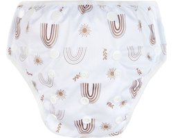 BonBini´s - wasbare zwemluier - rainbow- Anti doorlekken - Herbruikbaar zwembroekje