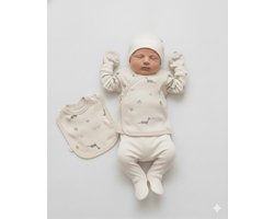 Dino - Baby newborn 5-delige kleding set jongens - Newborn kleding set - Newborn set - Babykleding - Babyshower cadeau - Kraamcadeau