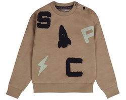 Dirkje Jongens Trui - Taupe