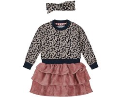 Dirkje Meisjes Jurk - Navy