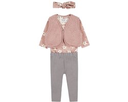 Dirkje Meisjes Kledingset - Light mauve