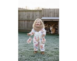 Ducksday Baby Wantjes – Warm Sherpa Fleece – Waterdicht & Winddicht – Lus met Drukknoppen – Vingerloos – Bliss – 86-92