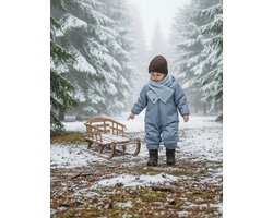 Ducksday Winterpak – Skipak voor baby’s – Sneeuwpak – Snowsuit – Waterdicht & PFAS-vrij – Gerecycled Polyester – Maat 68 – Joe