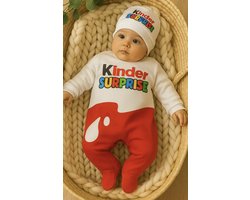 Dutchdreumes Knuffelpakje babyset boxpak ei Kindersurprise Ei maat 68/74 2 delige set 100% katoen