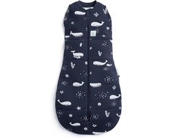 Ergopouch Cocoon inbaker slaapzak - 2,5 Tog - Slaapzak baby - Inbakerslaapzak - Slaapzakken - Slaapzak 80 cm -Whale