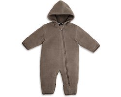 Lodger - Jumpsuit kinderen - Bruin - Maat 74 - 2 lagen Warm & Waterafstotend
