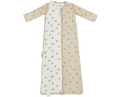 Meyco Baby Studio Collection Ginkgo Baby Slaapzak 4 Seizoenen Deluxe - Soft Sand - 3.0 TOG