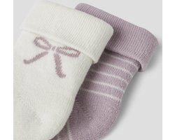 NAME IT - NBFRIFIA 2P TERRY FROTTE SOCK - Baby - Sokken