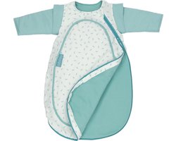 Nooga 4-seizoenen slaapzak Cocono Green Stripes (small 60cm)